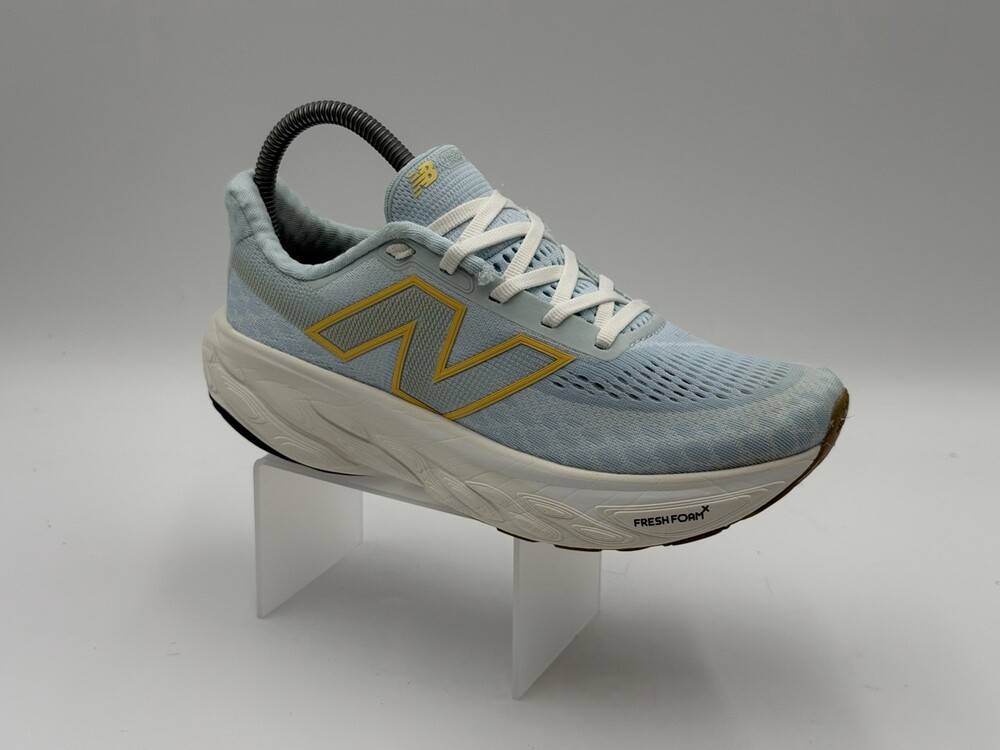 New Balance Fresh Foam X 1080 v14 Womens 7B Blue Yellow Running Shoes W108014Z